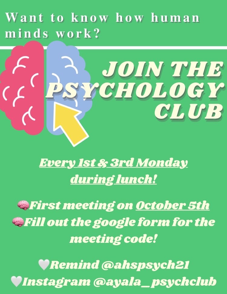 psychology club activities